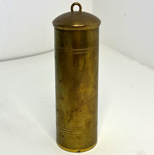 Vintage dutch brass clock - dutch,