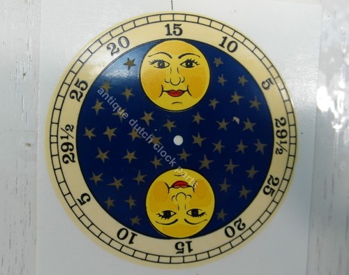 Small moon disc - decal, for