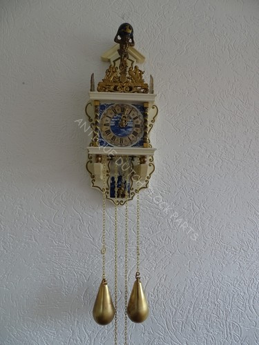 Rare small white blue delft - small,