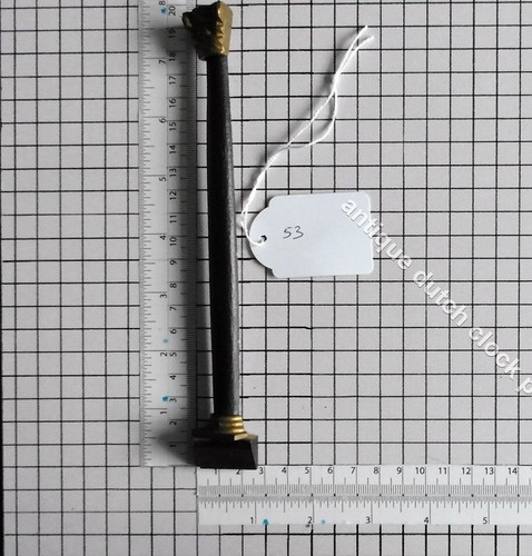 Pillar friesian tail clock - pillar,