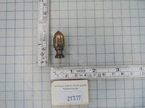 Brass acorn warmink - acorn,