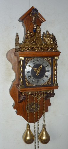 Dutch zaanse clock - zaanse, 63