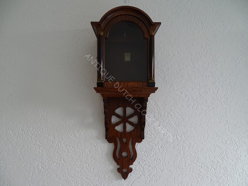 Original wooden clock - clock, case