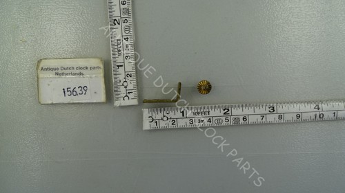 Studs fasten dial - to, with
