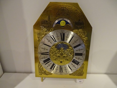 Warmink grandfather clock dial - warmink,